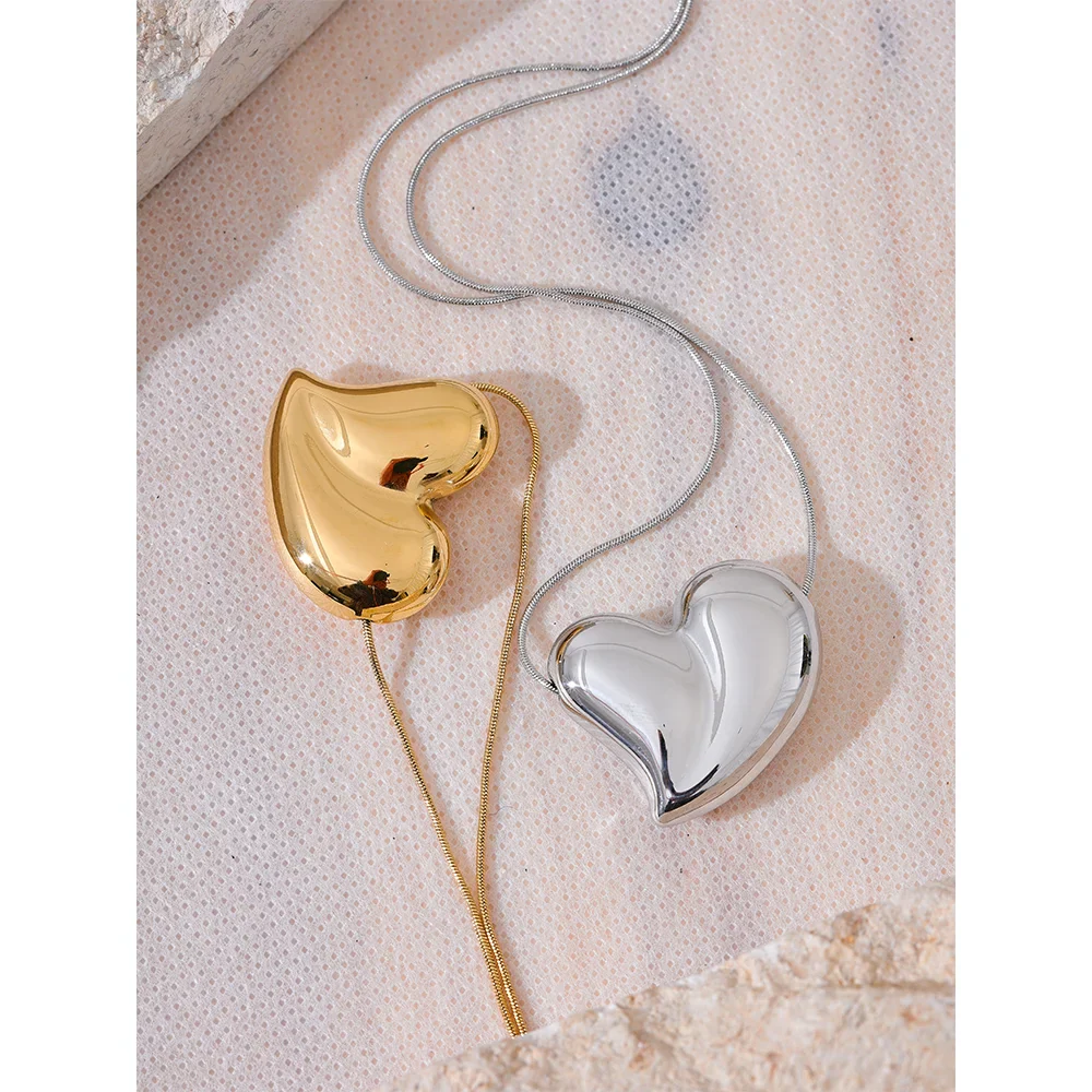 Puffy Heart Necklace