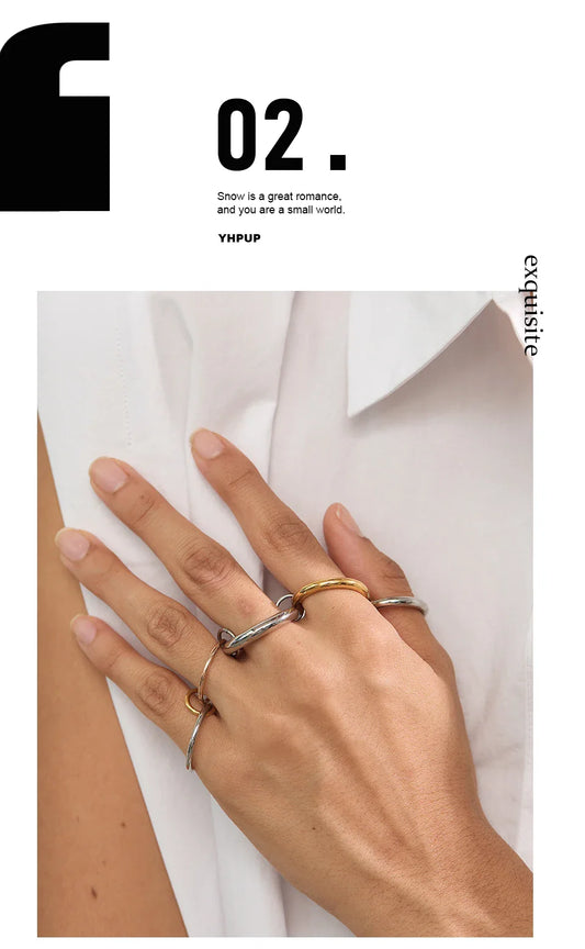Stacked rings