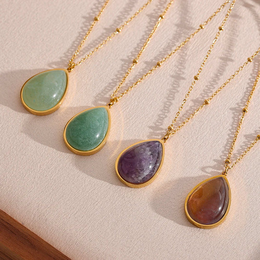 Green Stone Necklace