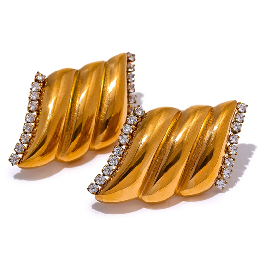 High Quality Geometric Stud Earrings
