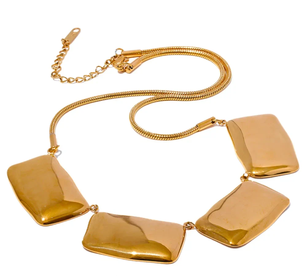 Square Pendant Necklace