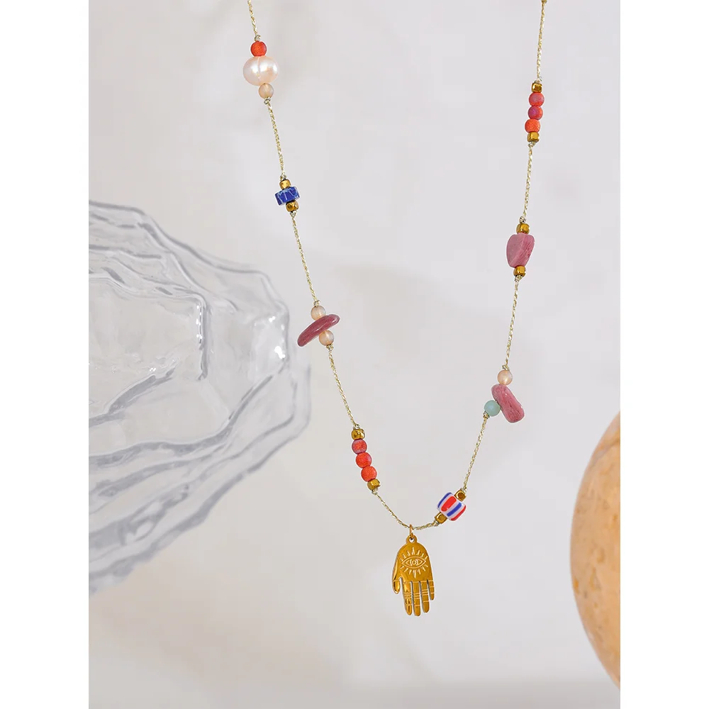Palm Vintage Tribal Necklace