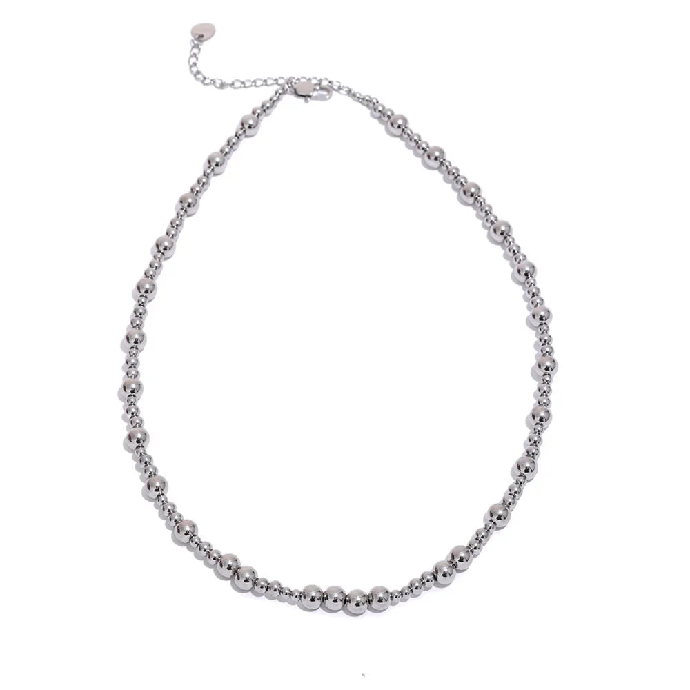 Gold Ball Chain Necklace
