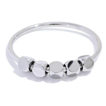 Square Beads Ring