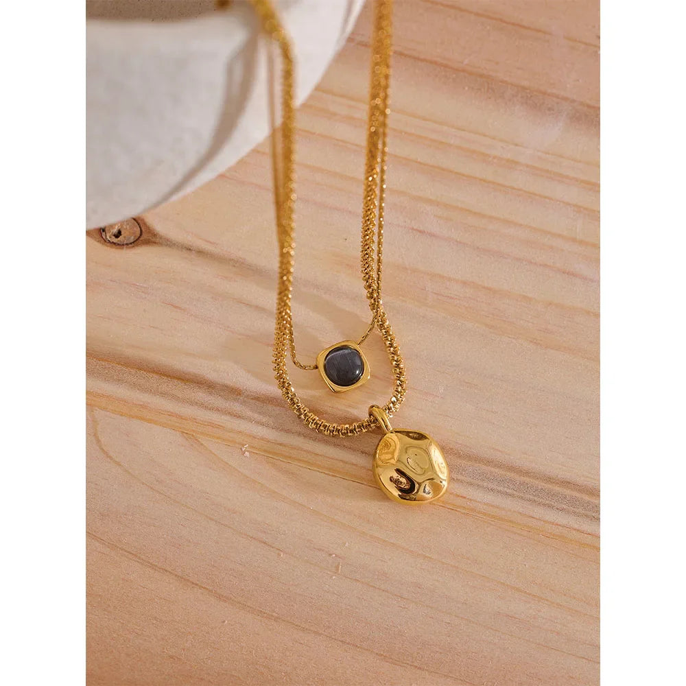 Hexagon Necklace