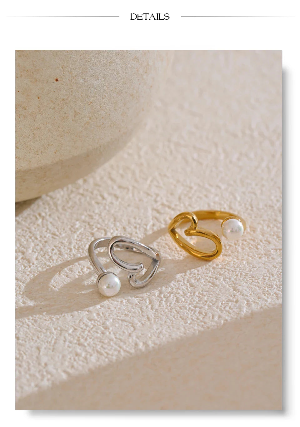 Gold Ring With Pearl