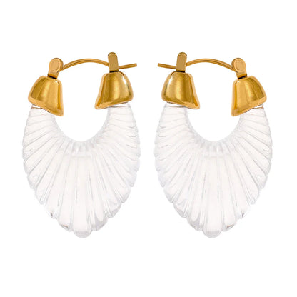 Chunky Resin Earrings