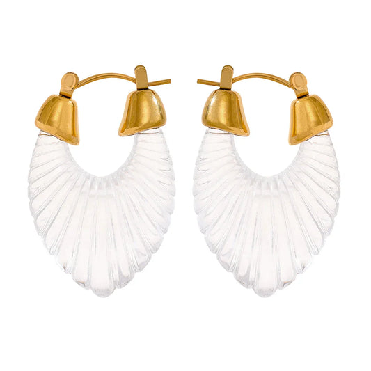 Chunky Resin Earrings