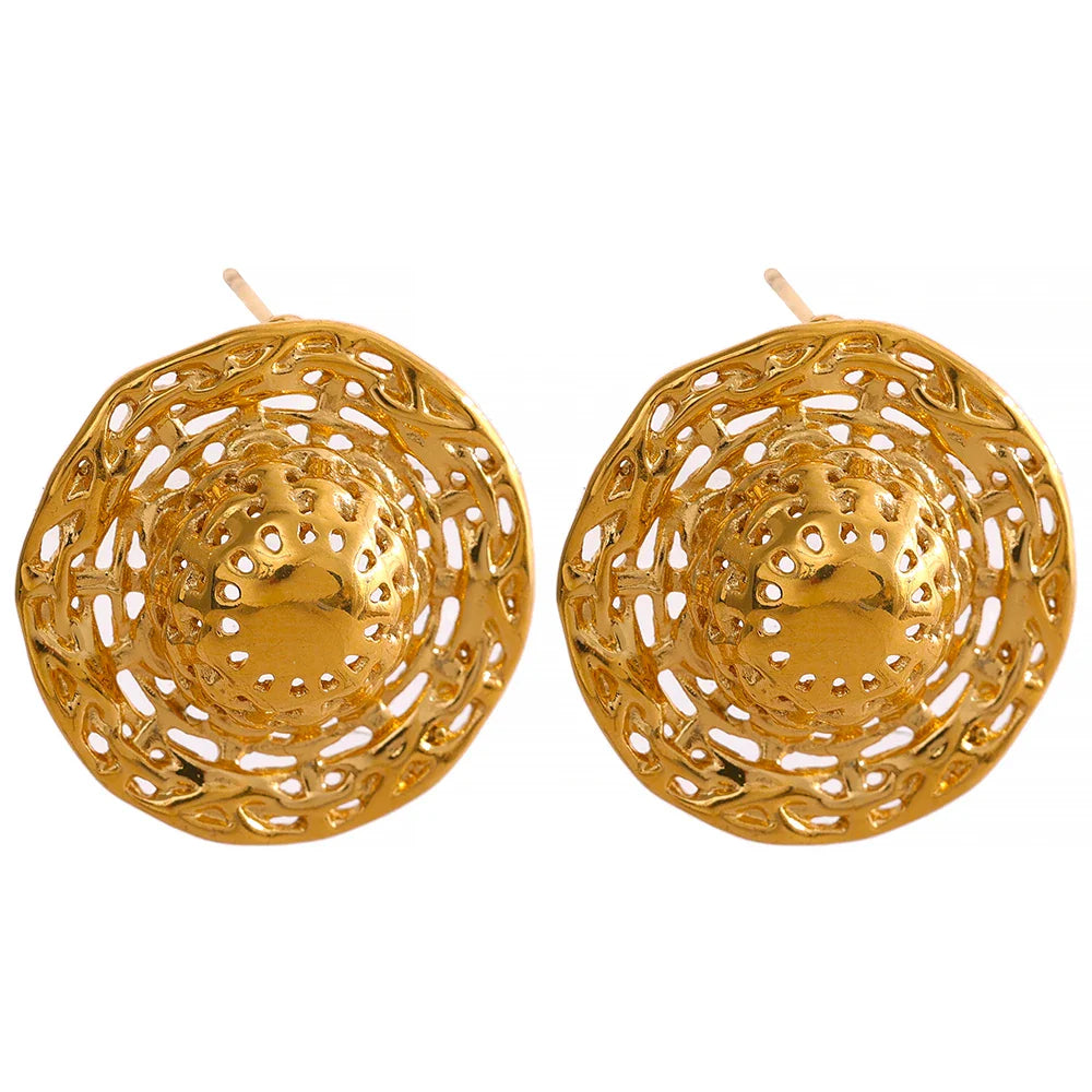 Creative Hat Stud Earrings