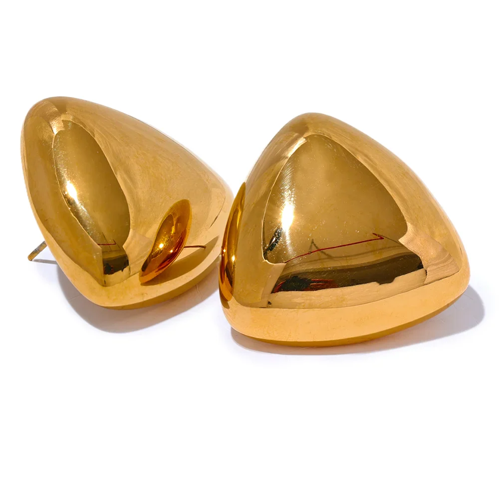 Triangle Stud Earrings