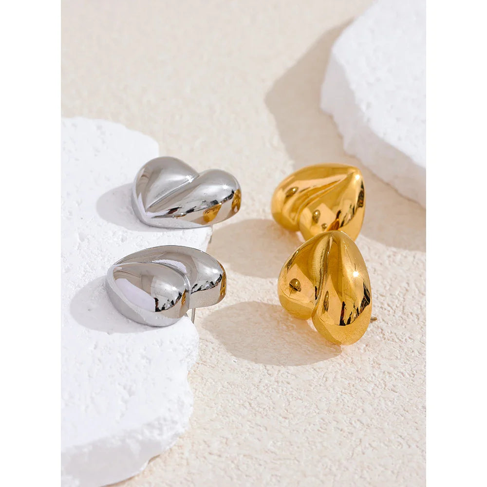 heart earrings