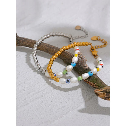 Evil Eye Beaded Bracelet
