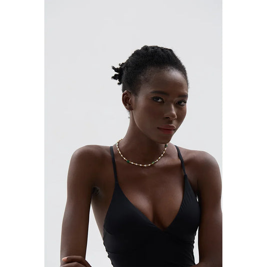 Gold Bead Necklace