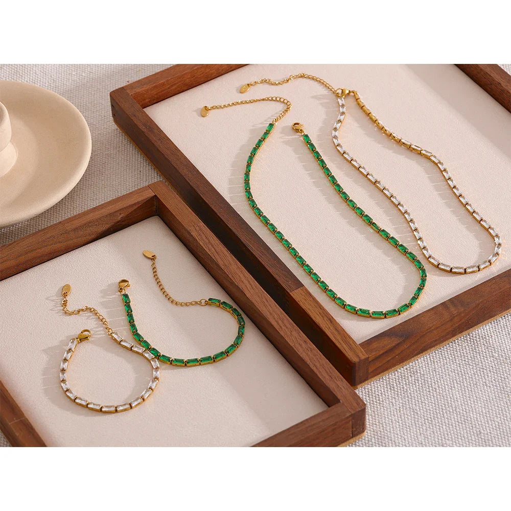 cz Tennis Necklace