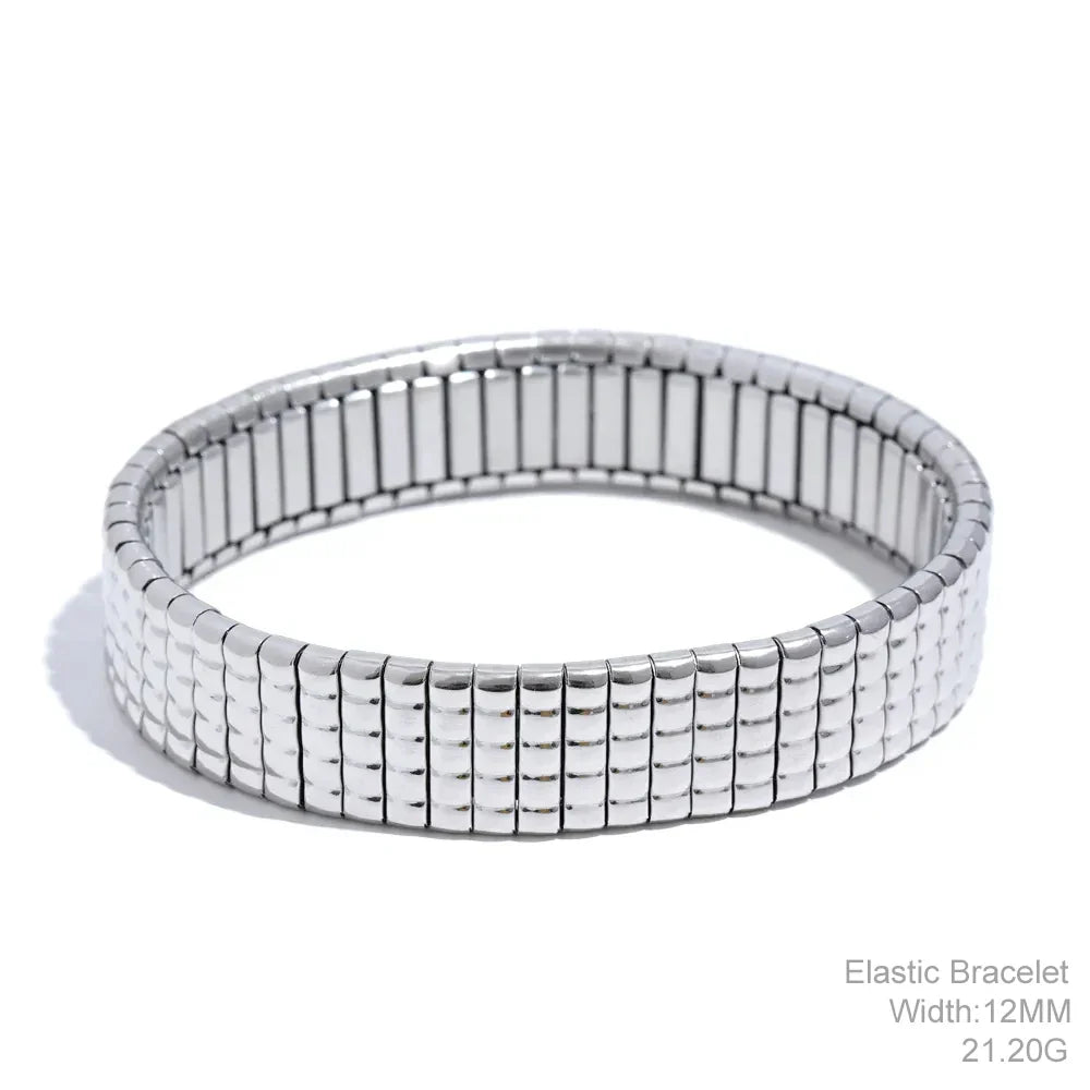 Wide Chain Bracelet