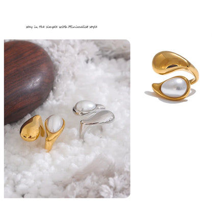 Pearl Gold Ring