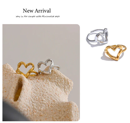 Gold Heart Ring