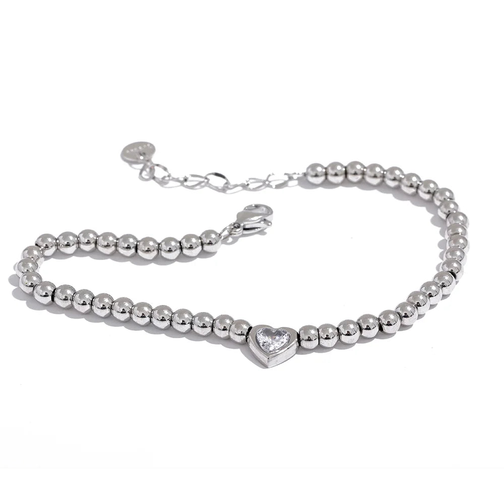 Gold Heart Bracelet
