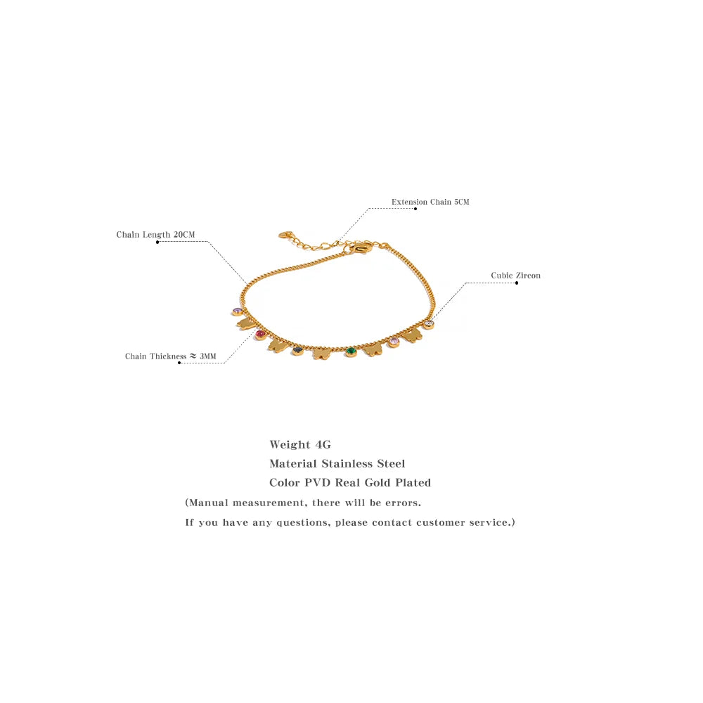 Butterfly Anklet