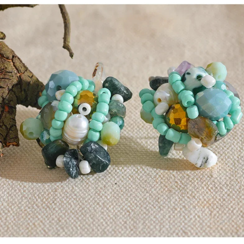 Bohemian Stud Earrings