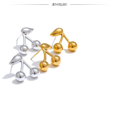 Cherry earrings
