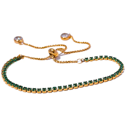 Shiny Cubic Zirconia Bracelet