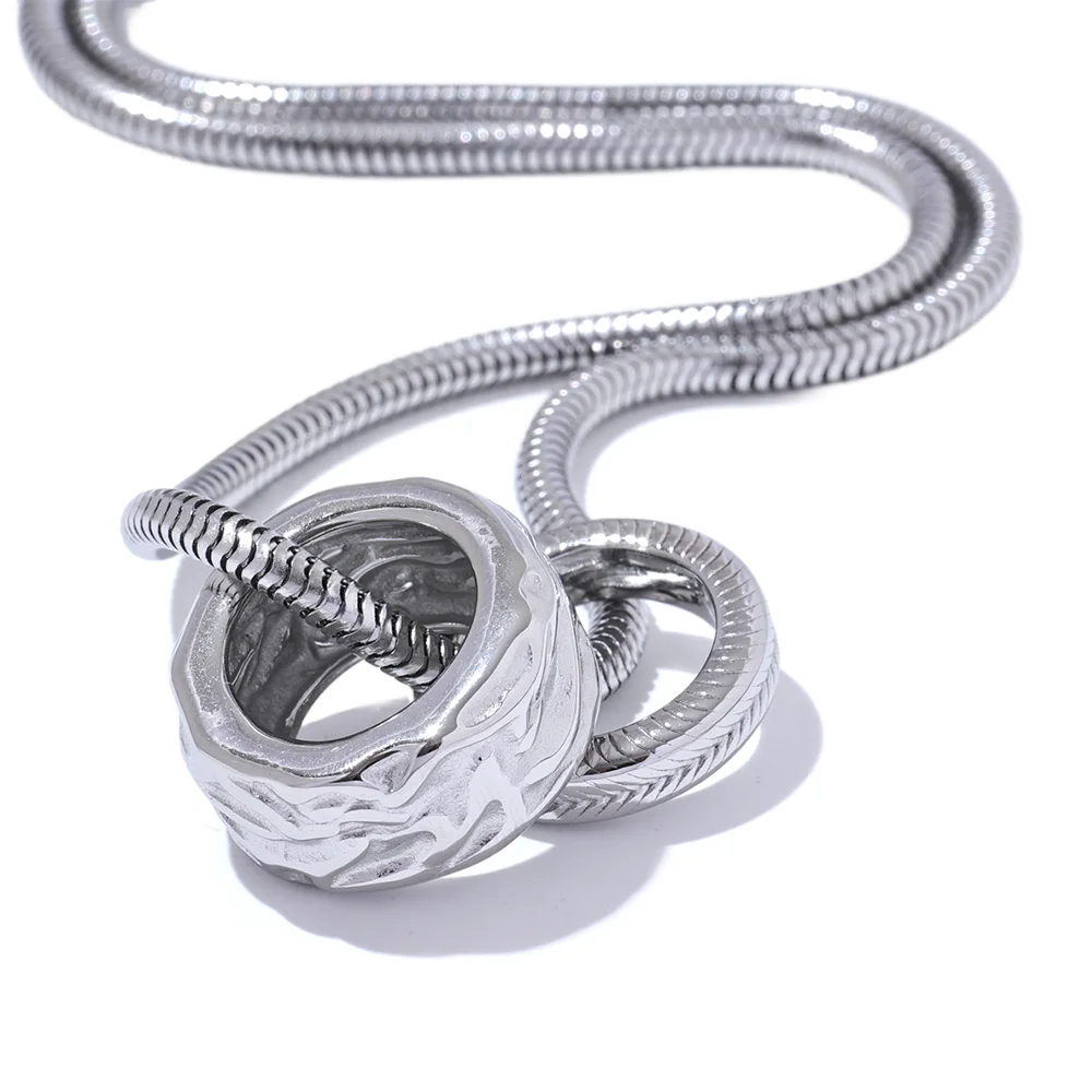 Valentine's Day Double Ring Necklace