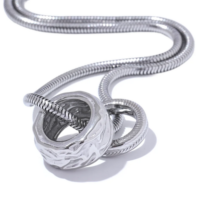 Valentine's Day Double Ring Necklace