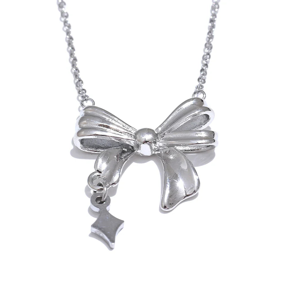 Bowtie Pendant Necklace