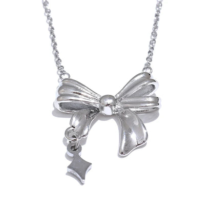 Bowtie Pendant Necklace