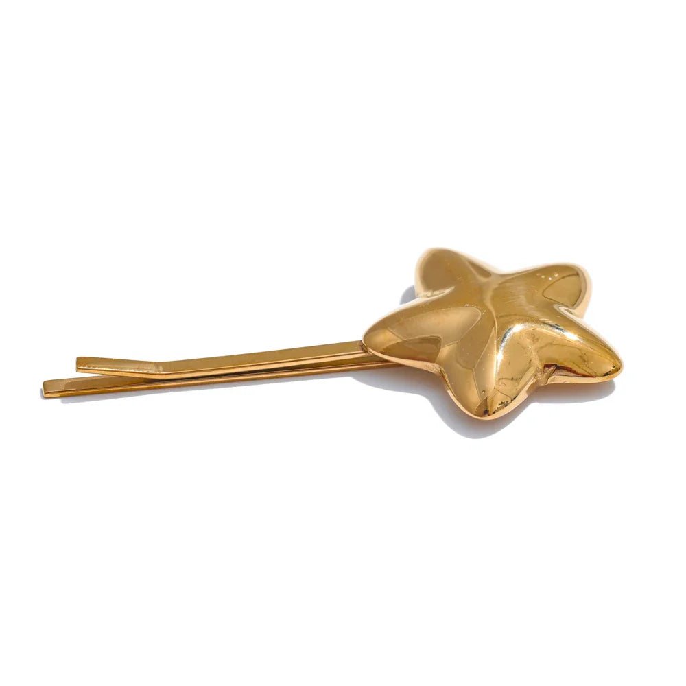 Star Stainless Steel Hair Clip
