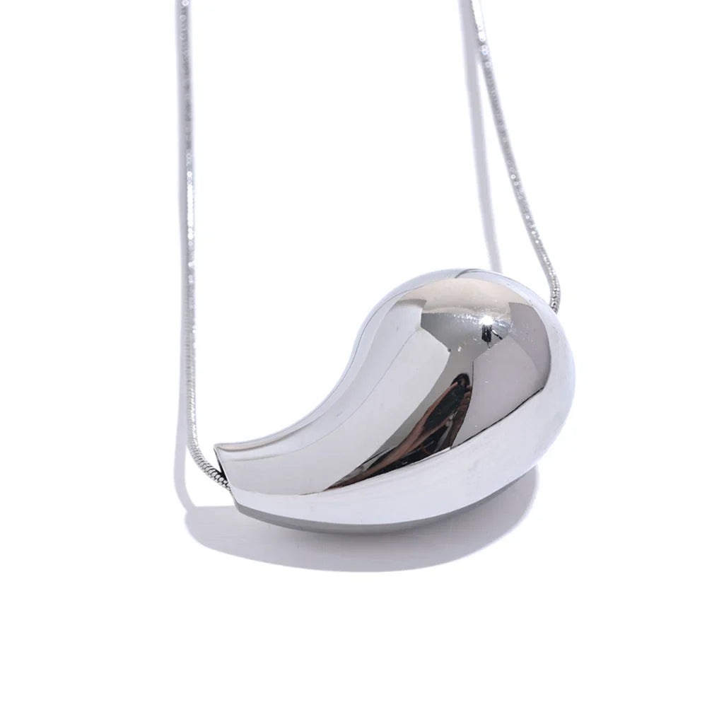 Big Water Droplet Necklace