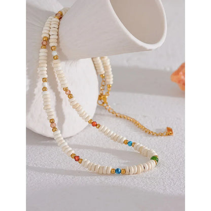 Shell Bead Necklace