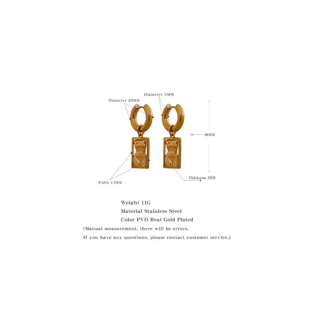 Artistic earrings