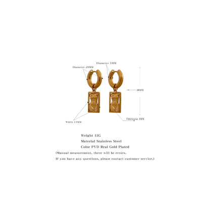 Artistic earrings