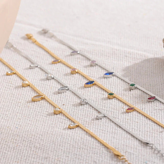 18k Gold Anklet