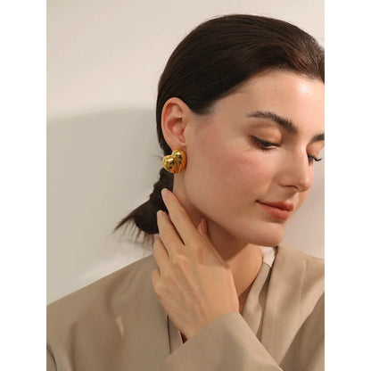 heart earrings
