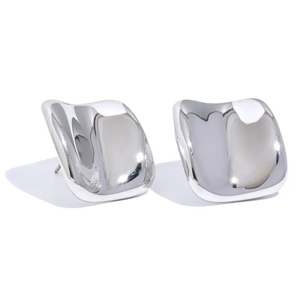 Square Stud Earrings