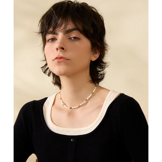 Beaded Choker Necklace