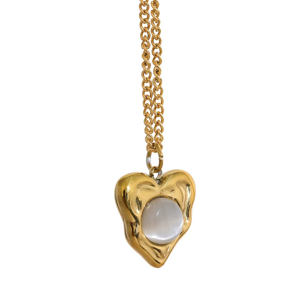 Chunky Heart Necklace