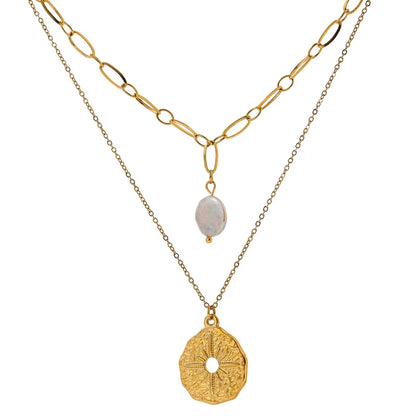Layered Pearl Necklace