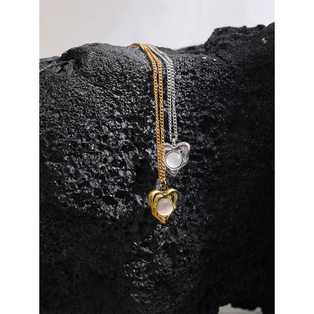 Chunky Heart Necklace
