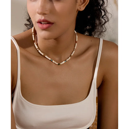 Shell Bead Necklace