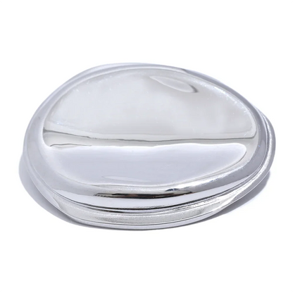 Minimalist Round Brooch