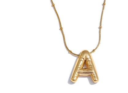 Gold Initial Pendant