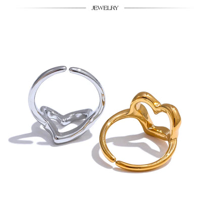 Gold Heart Ring