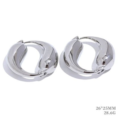 Water Drop Fashion Hollow Stud Earrings