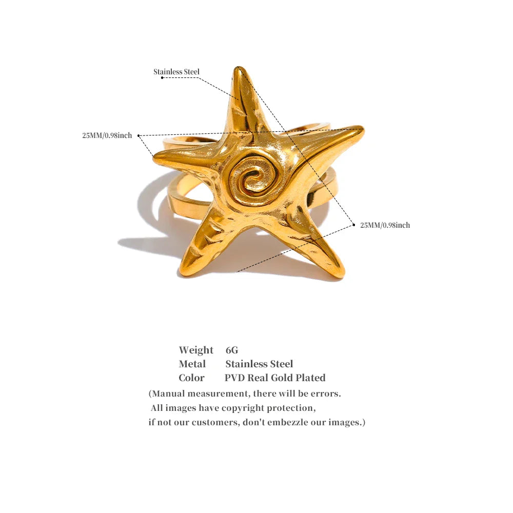 Starfish Ring