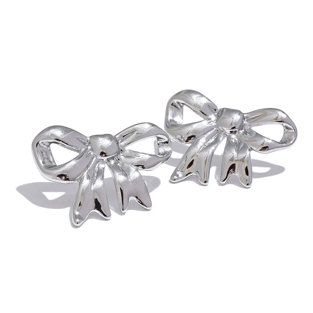 Bow Knot Stud Earrings