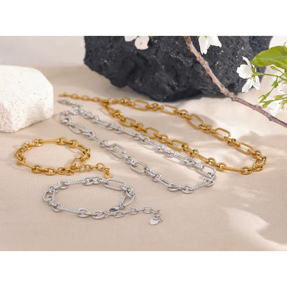 Chain Necklace & Bracelet